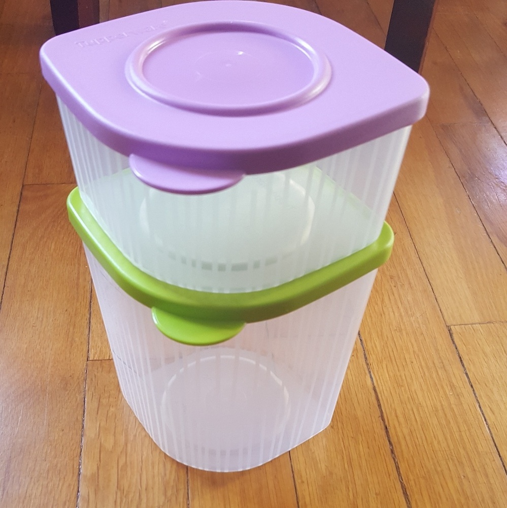 Tupperware fresh n cool containers